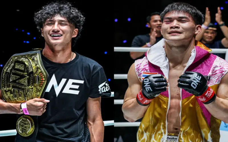 نبيل عنان يدافع عن حزام وزن الديك في المواي تاي أمام رامبوليك في عرض ONE Friday Fights 147